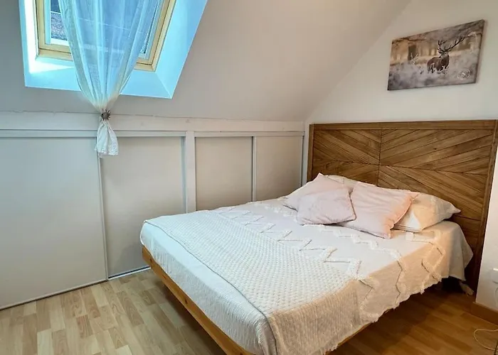 아파트 2 Mezzanine 6p - Parking - Balcon - Vue 코트레